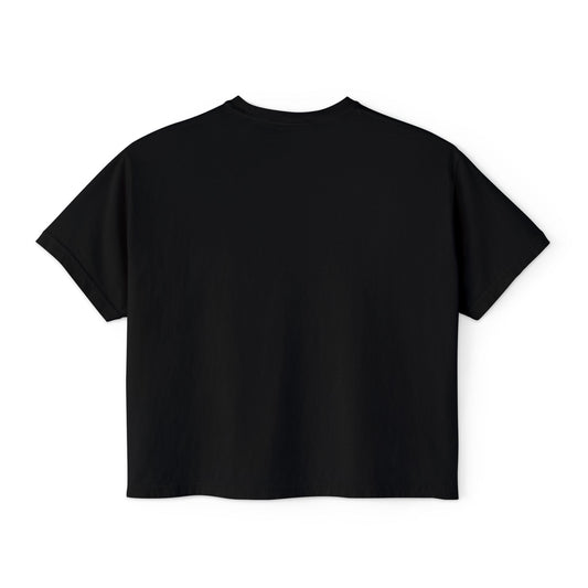 Forever Chasing Sunsets Tee | Women's Boxy Tee, Retro Surf Sunset Design