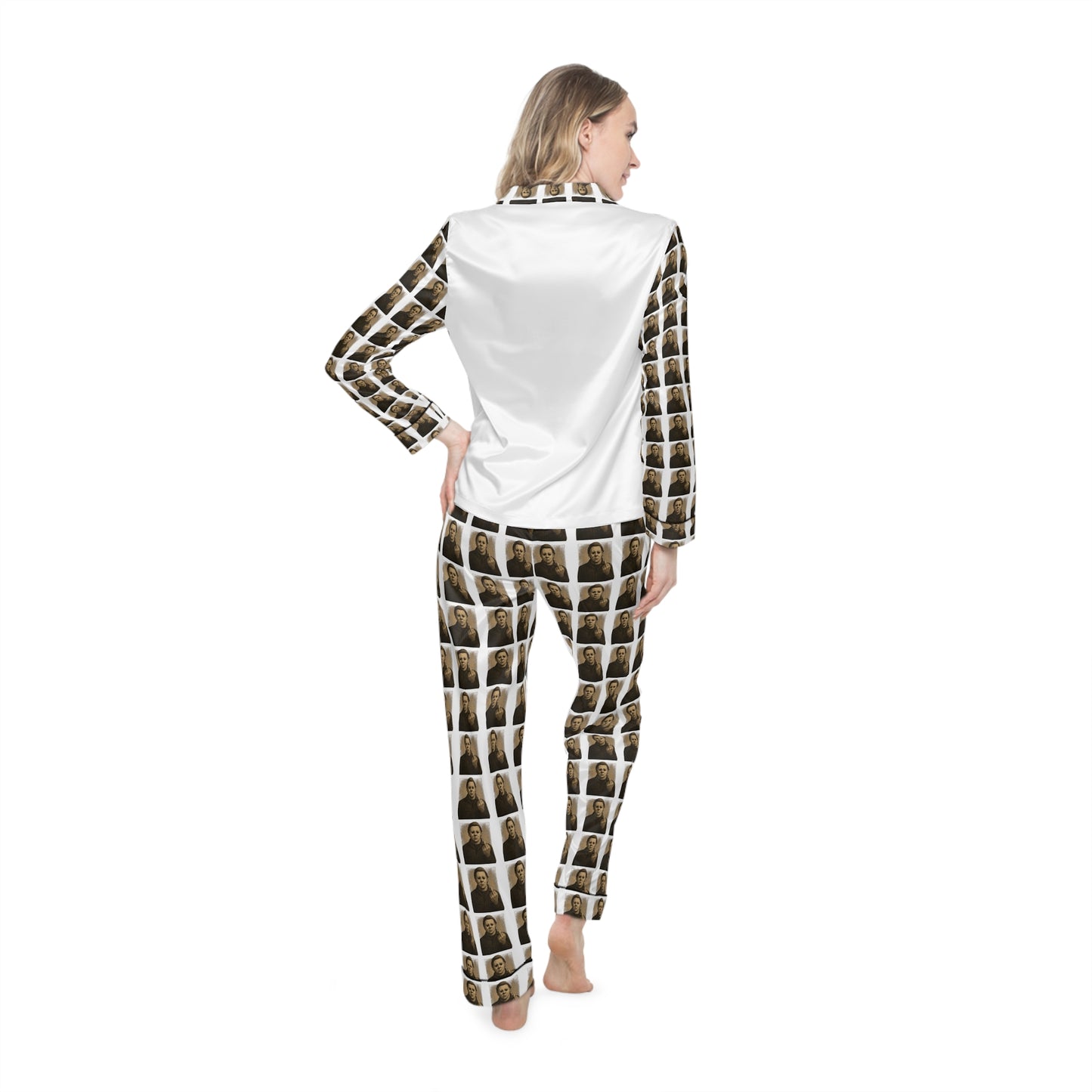 Women's Satin Halloween pajamas