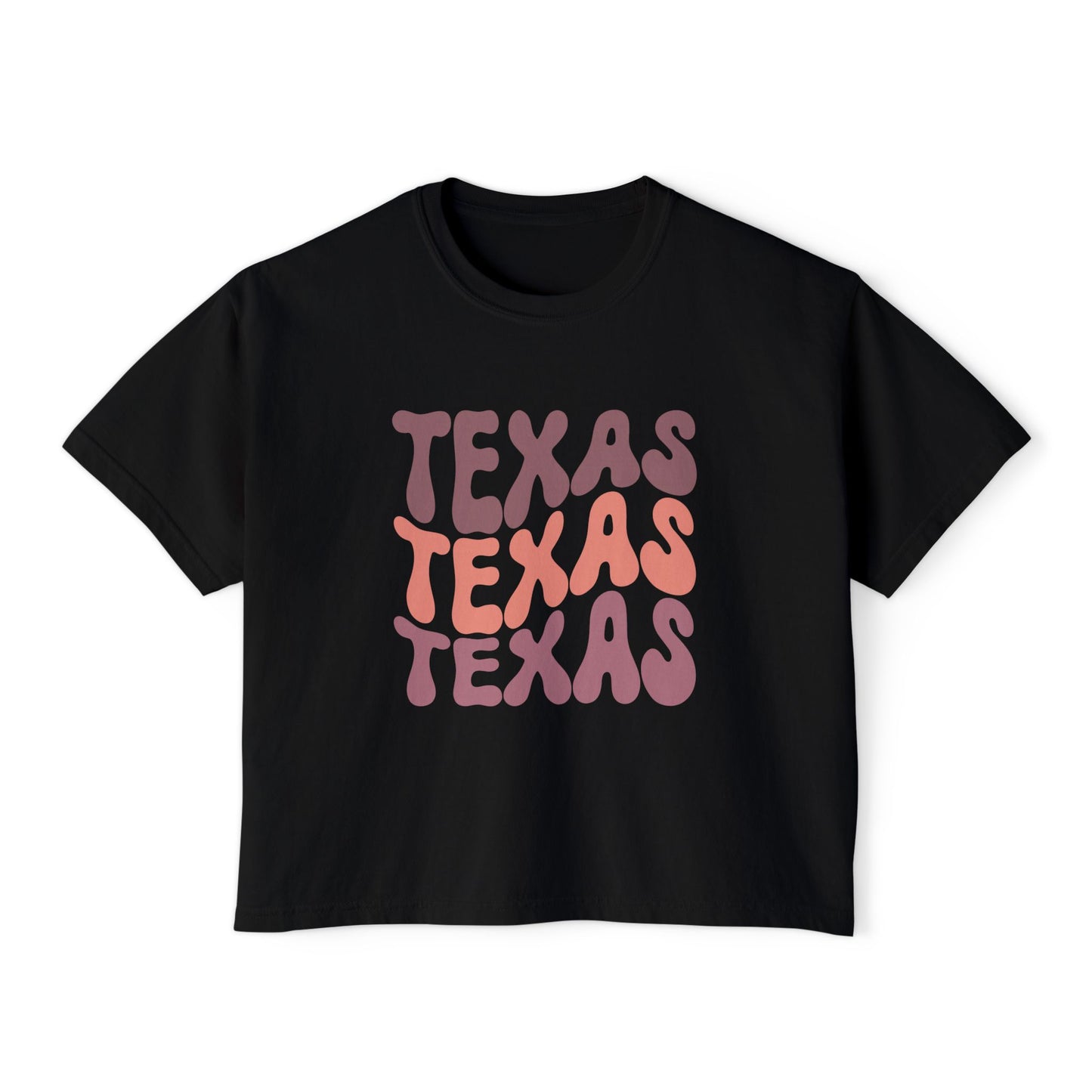 Texas Women's Boxy Tee