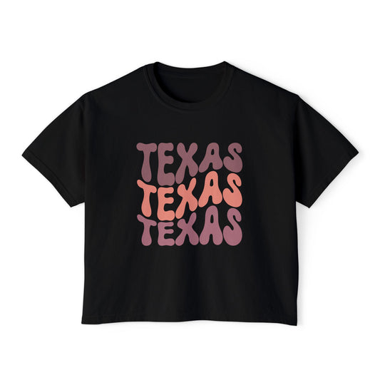 Texas Women's Boxy Tee