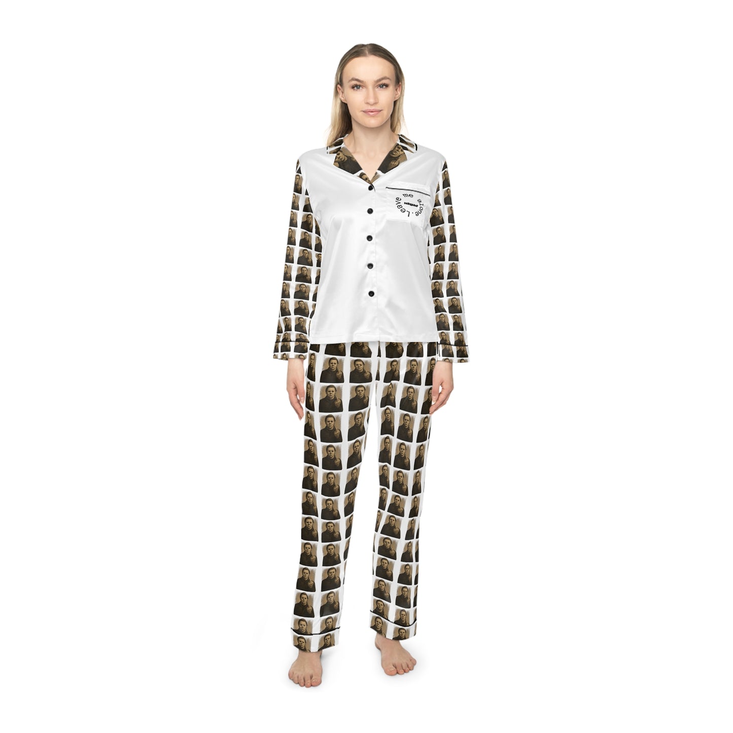 Women's Satin Halloween pajamas